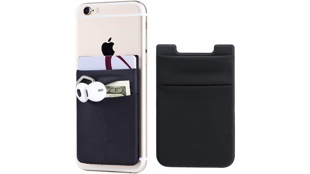 two pack smartphone adhesive pockets