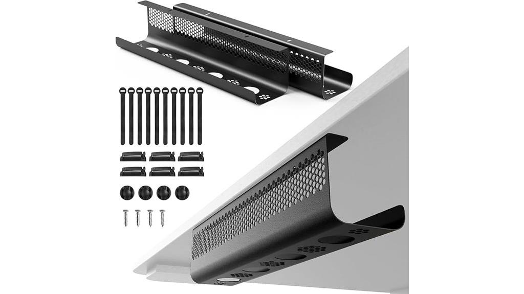 under desk cable organizer