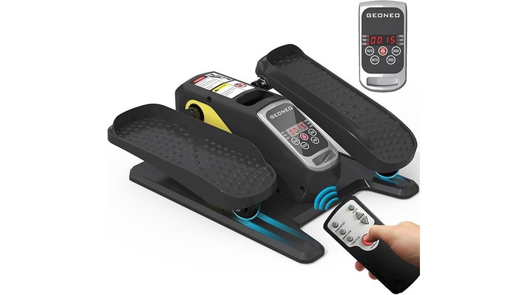 under desk elliptical monitor