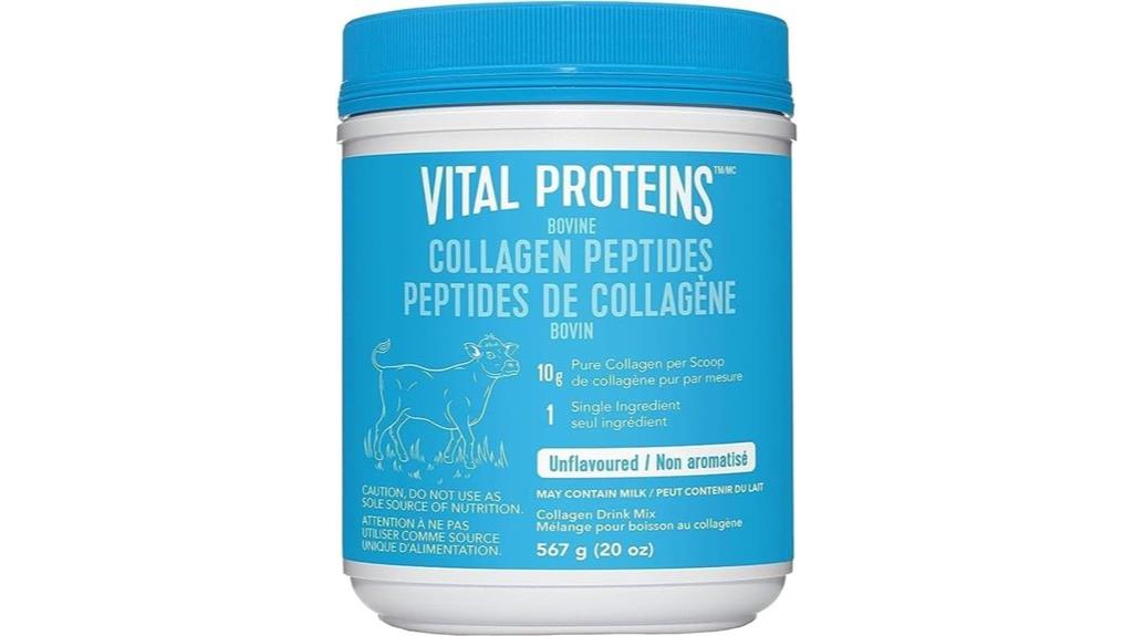 unflavored collagen peptides
