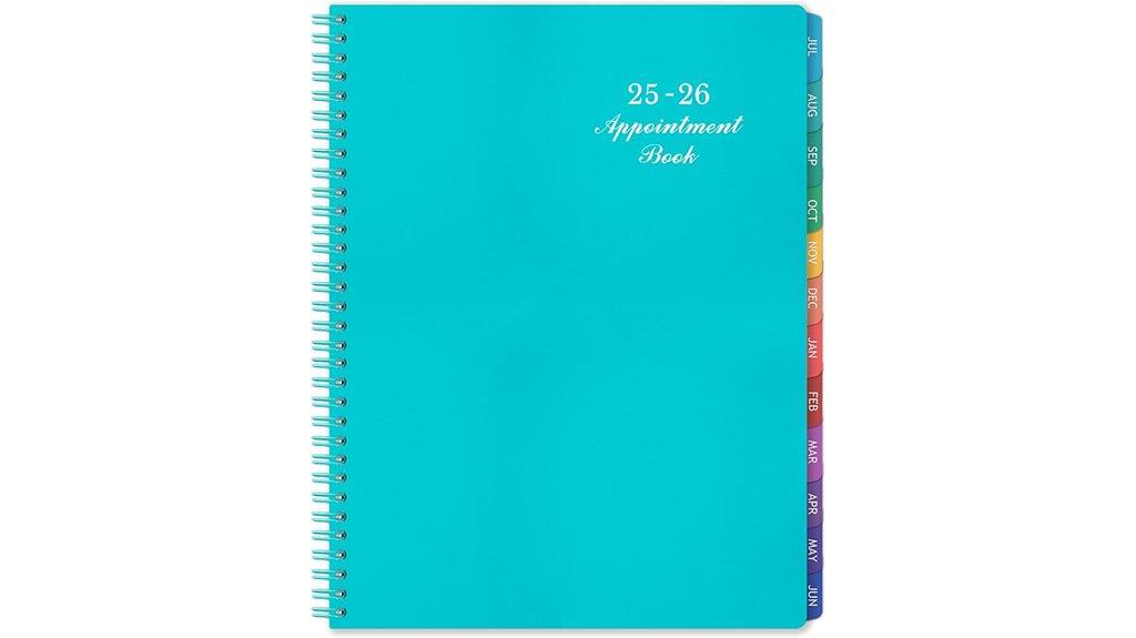 weekly appointment book