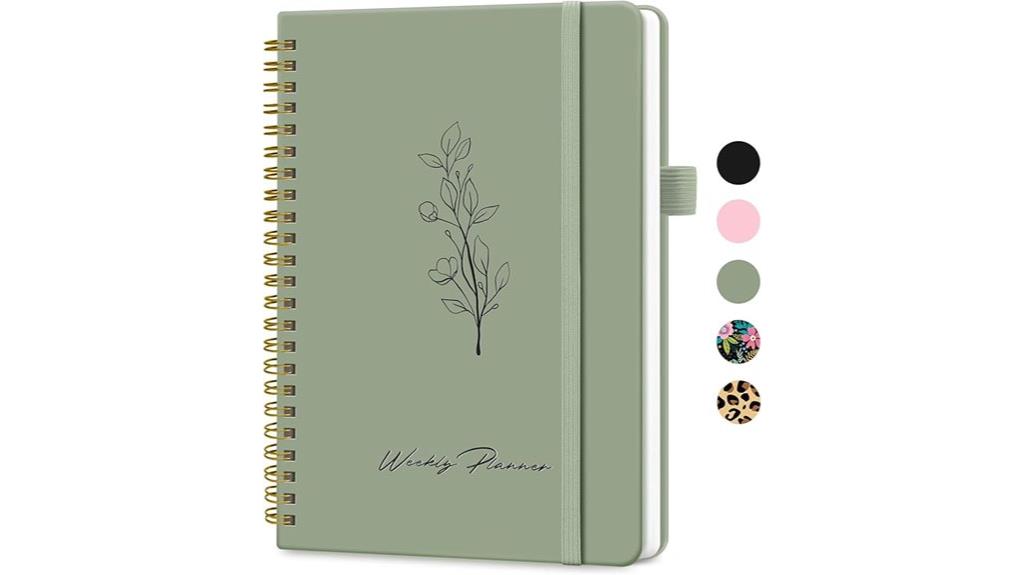 weekly planner with goals