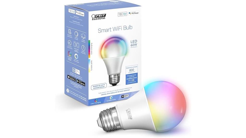 wifi color changing bulb