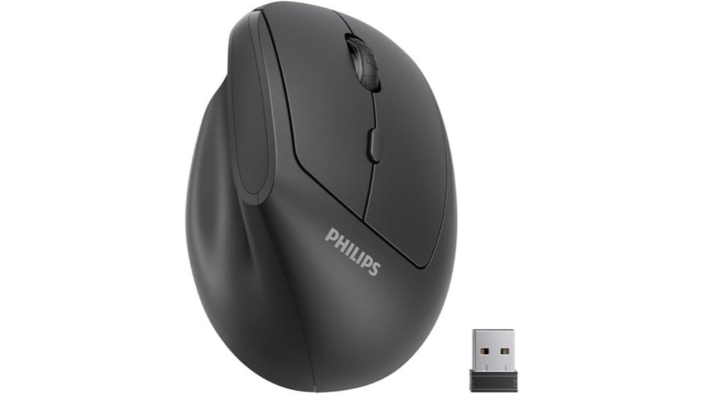 wireless ergonomic dpi adjustment