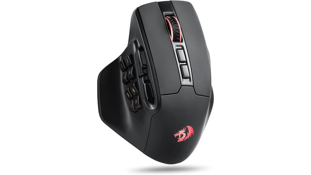wireless mmo gaming mouse