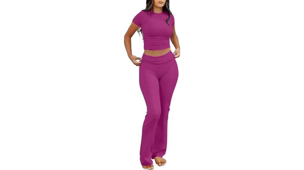 women s yoga lounge set