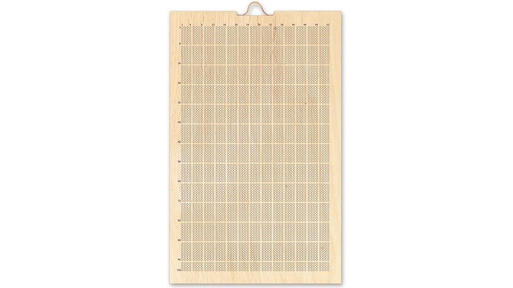 wooden frame calendar