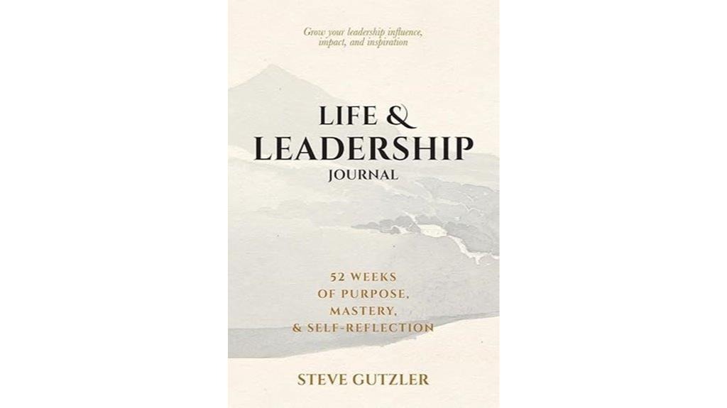 yearly leadership self discovery journal