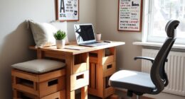 affordable ergonomic workspace setup