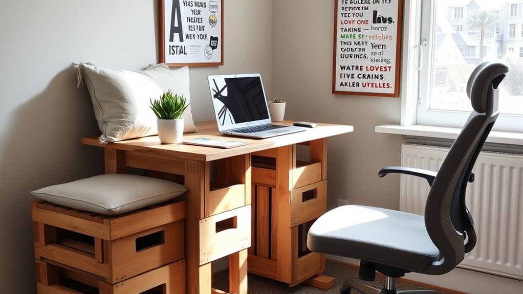 affordable ergonomic workspace setup