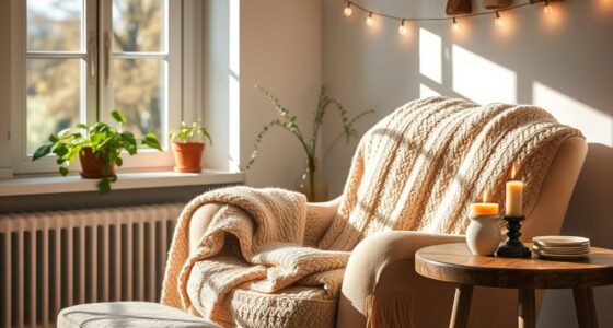 cozy balanced scandinavian living