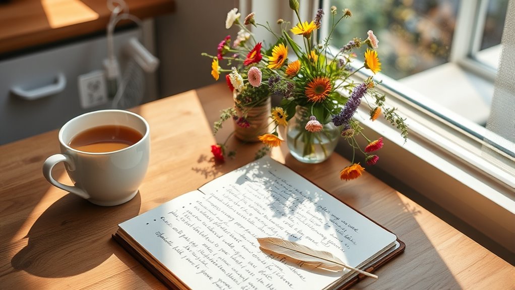 cultivate gratitude through journaling