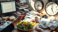 desk lunches harm wellbeing