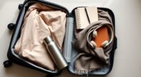 essential minimalist travel packing