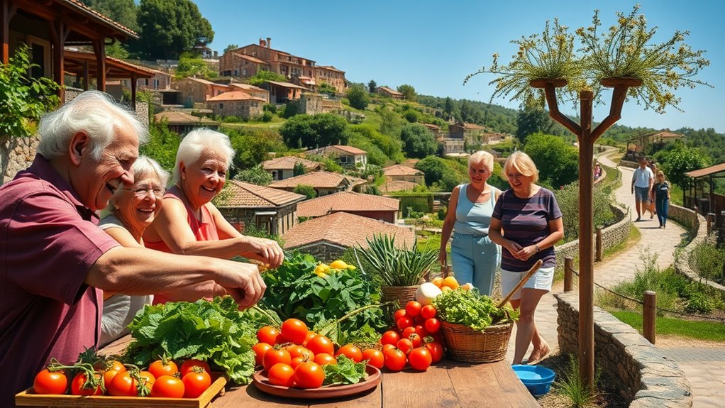 healthy living in blue zones
