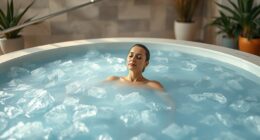 ice baths reduce anxiety