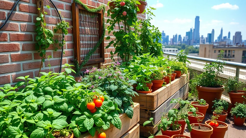 small space urban farming