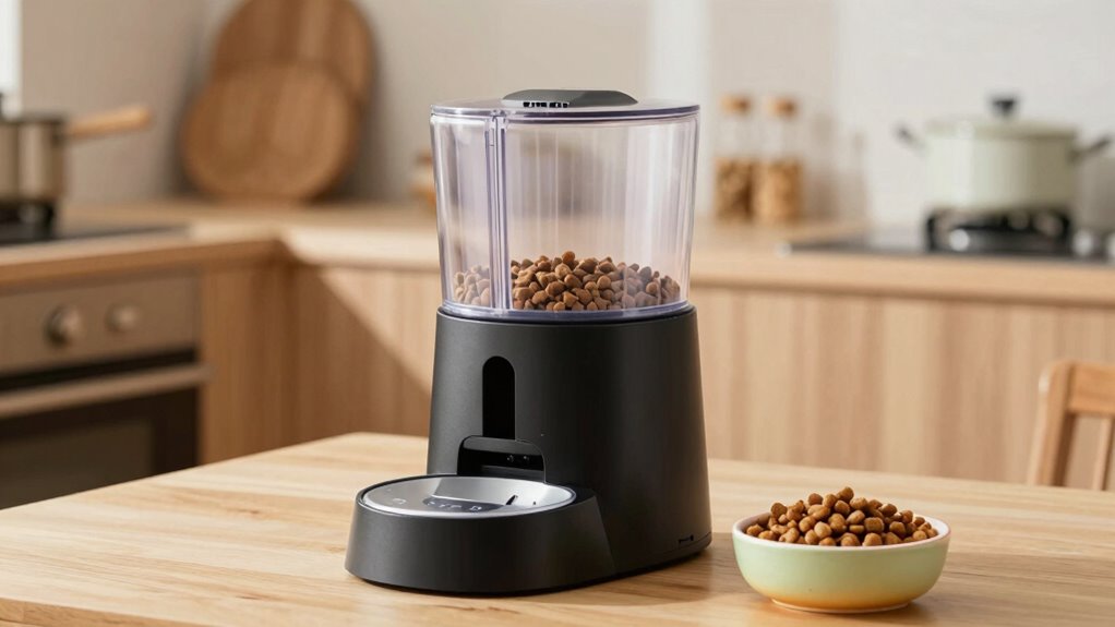 automatic pet feeding schedule