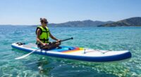 beginner s stable inflatable paddleboard