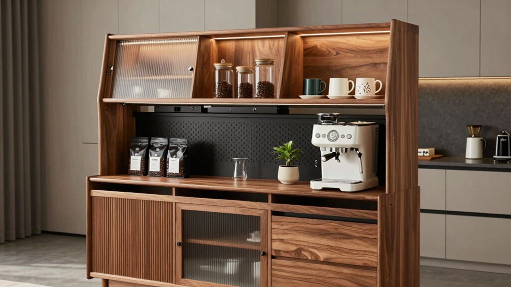 coffee storage and organization