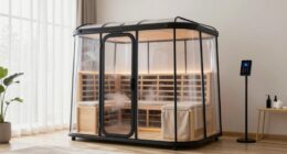 comparing home sauna tents