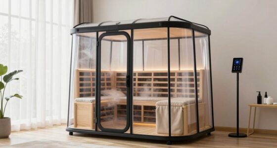 comparing home sauna tents