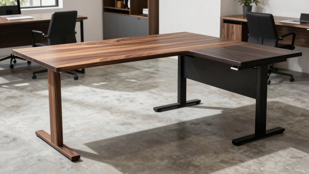 desk shape comparison debate
