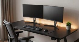 dual purpose gaming desk