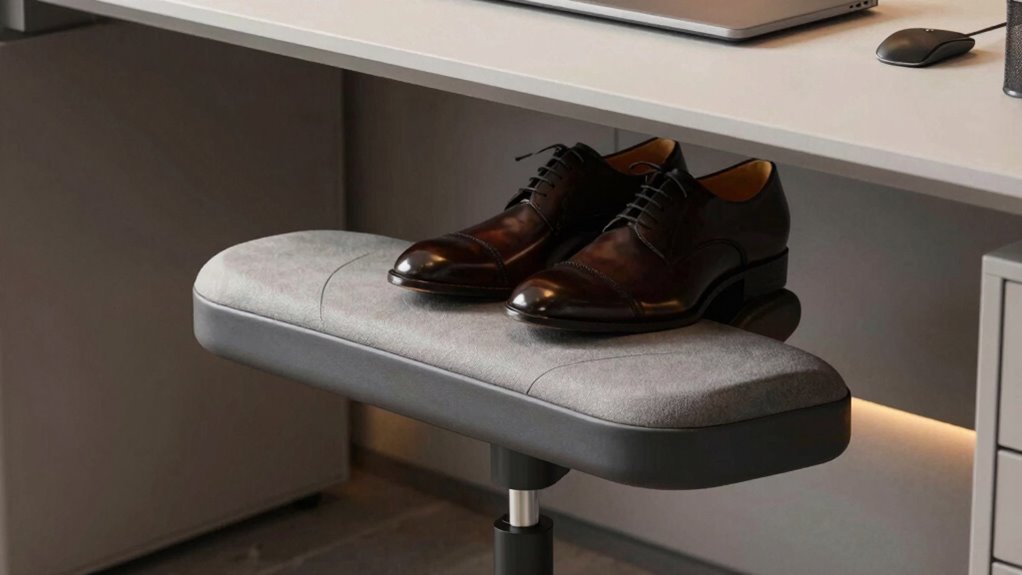 ergonomic footrest for comfort