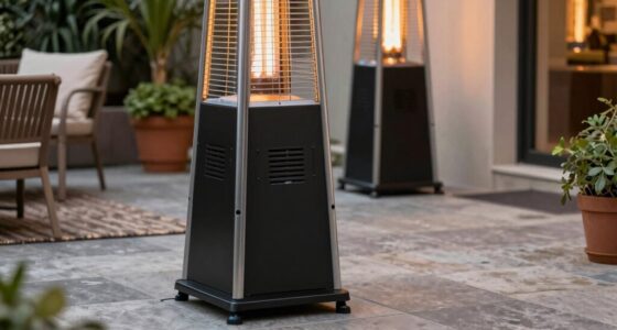high quality patio heater features