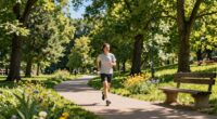 incorporate regular brisk walking