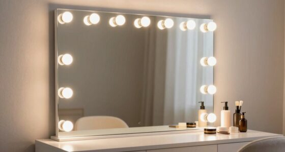 lighting reflection beauty routine