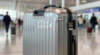 luxury durable travel luggage