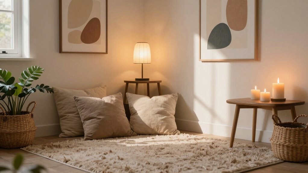organized comfortable healing environment