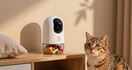 pet camera treat dispenser