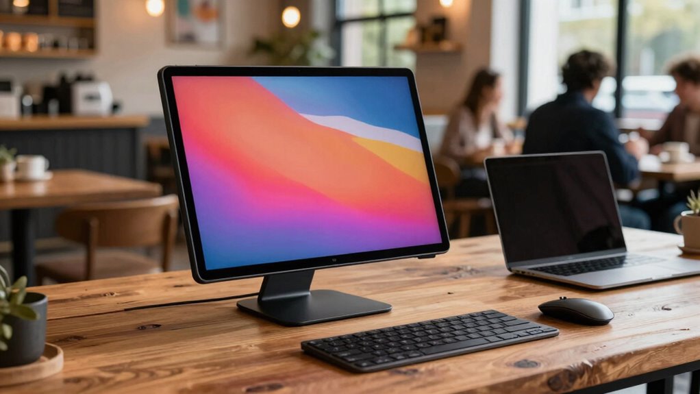 portable ergonomic high quality display