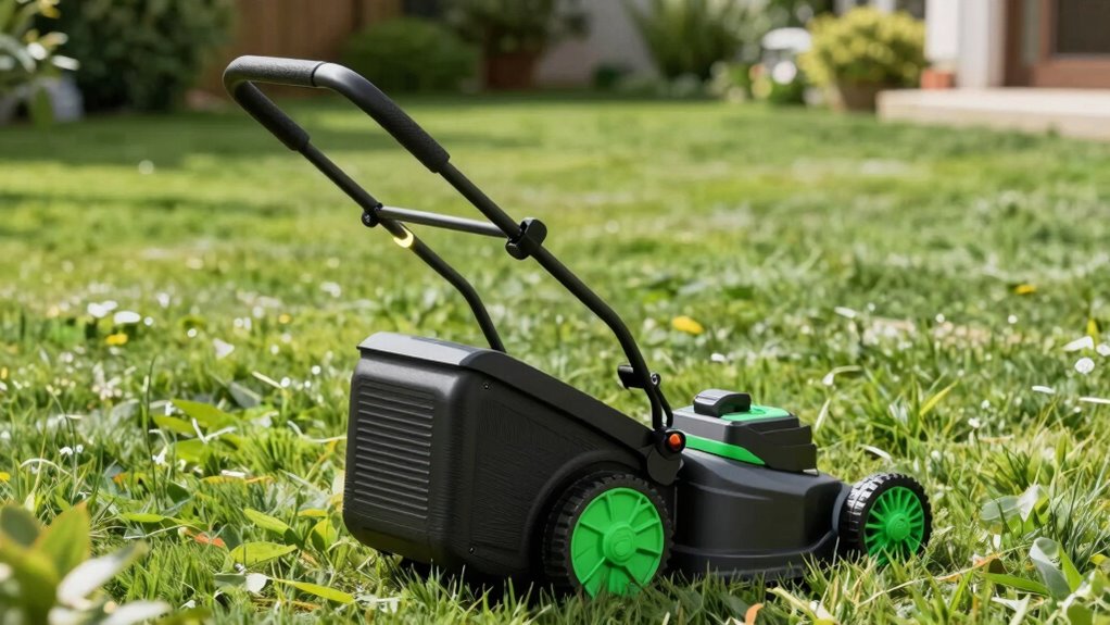 premium battery lawn mower tips