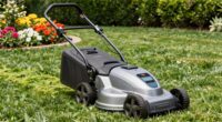 premium battery lawn mower