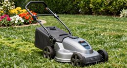 premium battery lawn mower