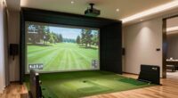 premium home golf setup