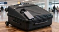 smart luggage with charger