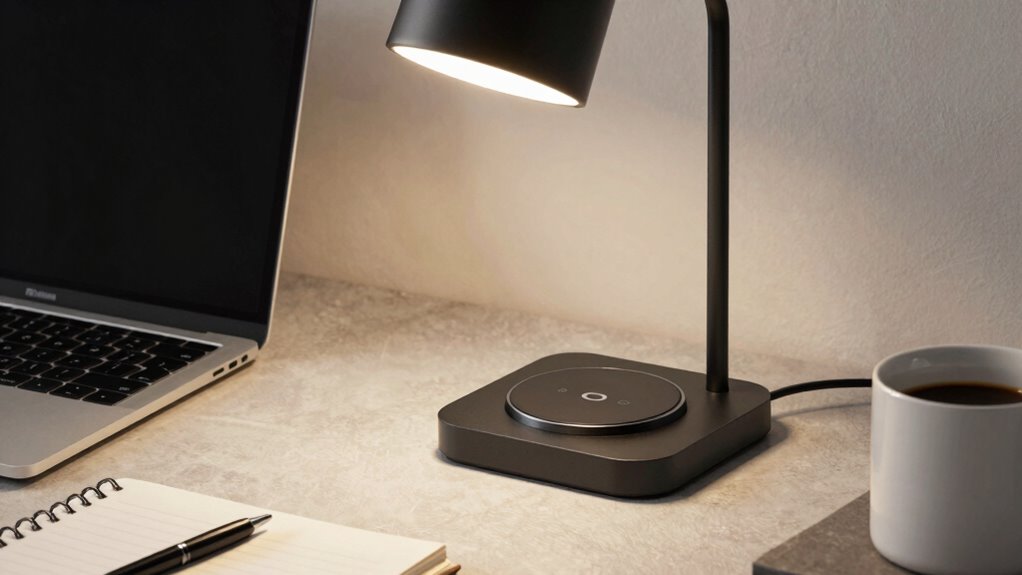 wireless charging desk lamp