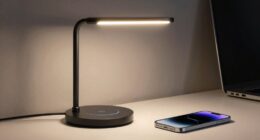 wireless charging desk lamp