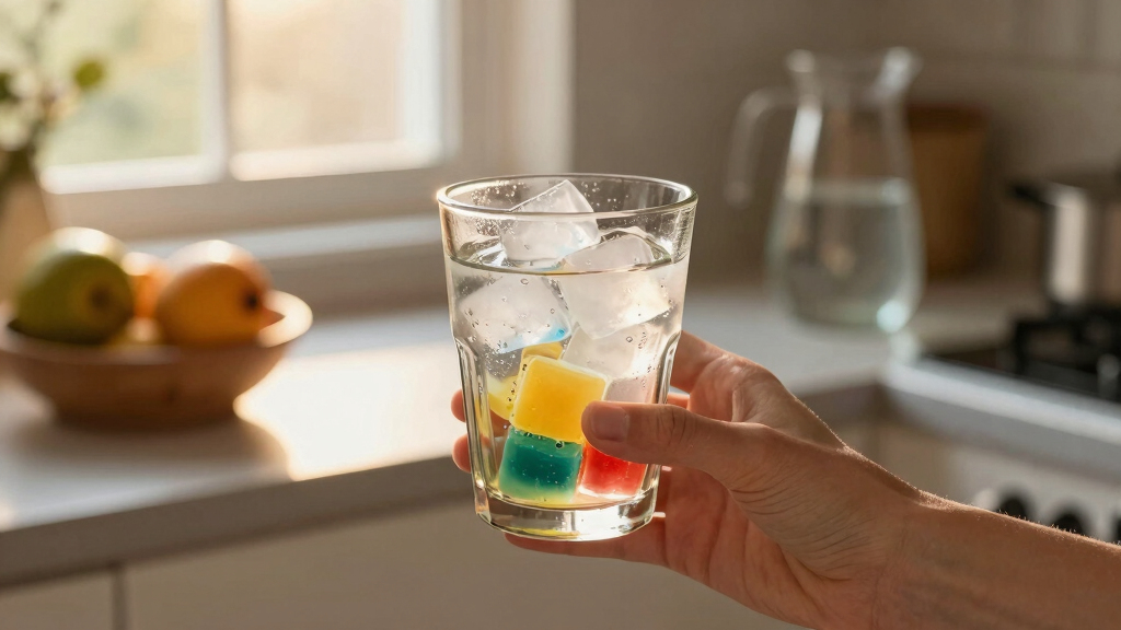 Electrolyte Ice Cubes