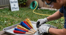 America's 250th fireworks party collides with burn-bans