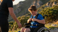 Paraplegic boy doing Three Peaks Challenge meets Catherine