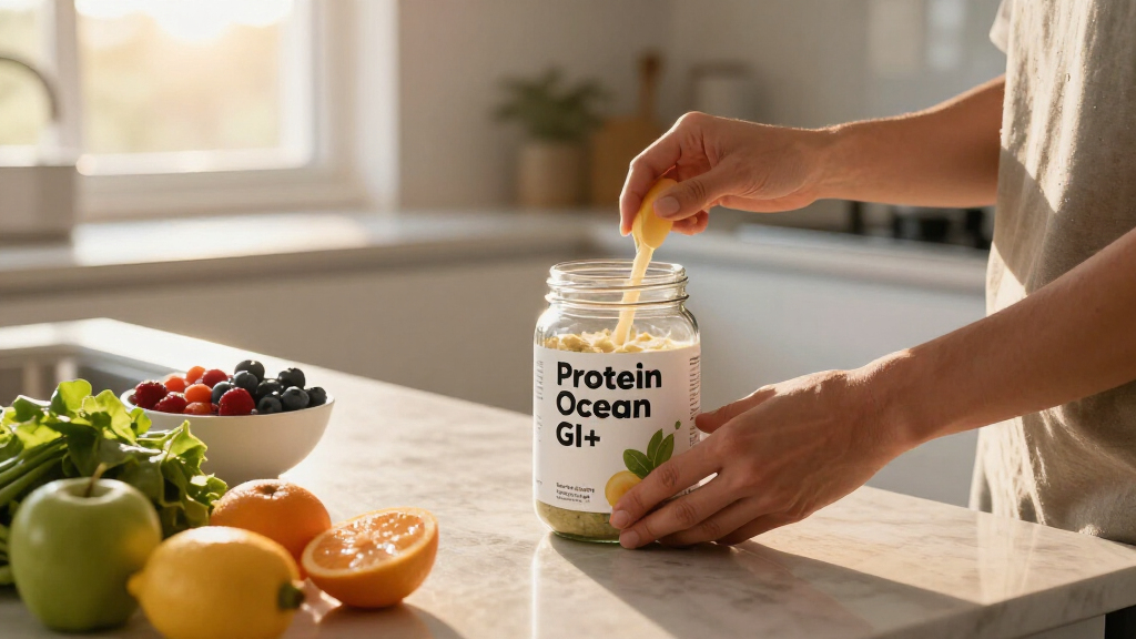 Triple-Benefit Digestion Supplements: Protein Ocean GI+ Features Fiber, Prebiotics…