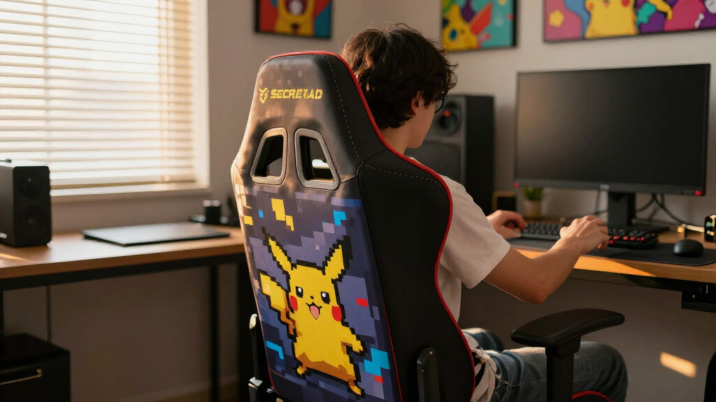 Pixel Art Chair Covers: Secretlab SKINS Pokémon Pixel Art Collection Revives Kanto…