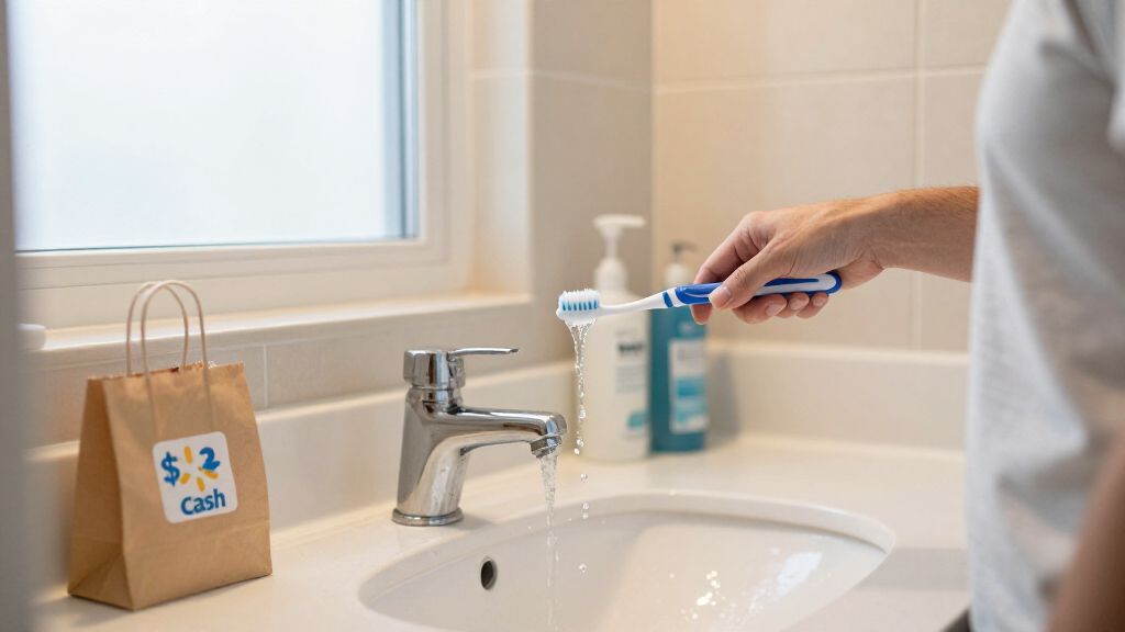 2-Ct. Oral-B Dual Clean Medium Toothbrush + $3 Walmart Cash $2 + Free Pickup