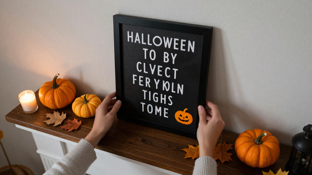 How to Choose Halloween Quote Wall Art
